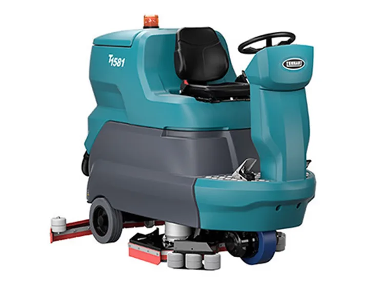 Tennant T1581 – mașină de spălat și uscat pardoseli, cu operator la bord