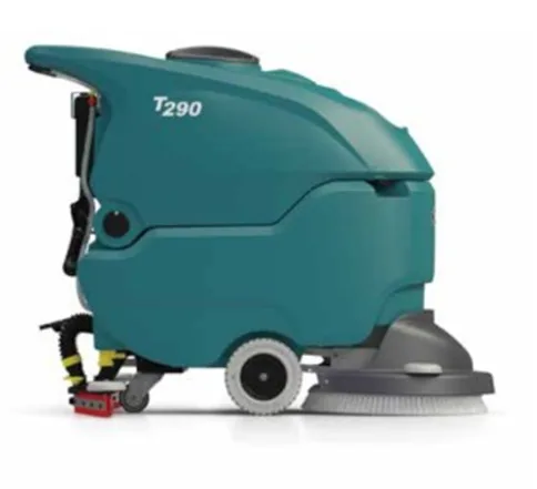 Tennant T290 – mașină de spălat și uscat pardoseli, cu operator pedestru